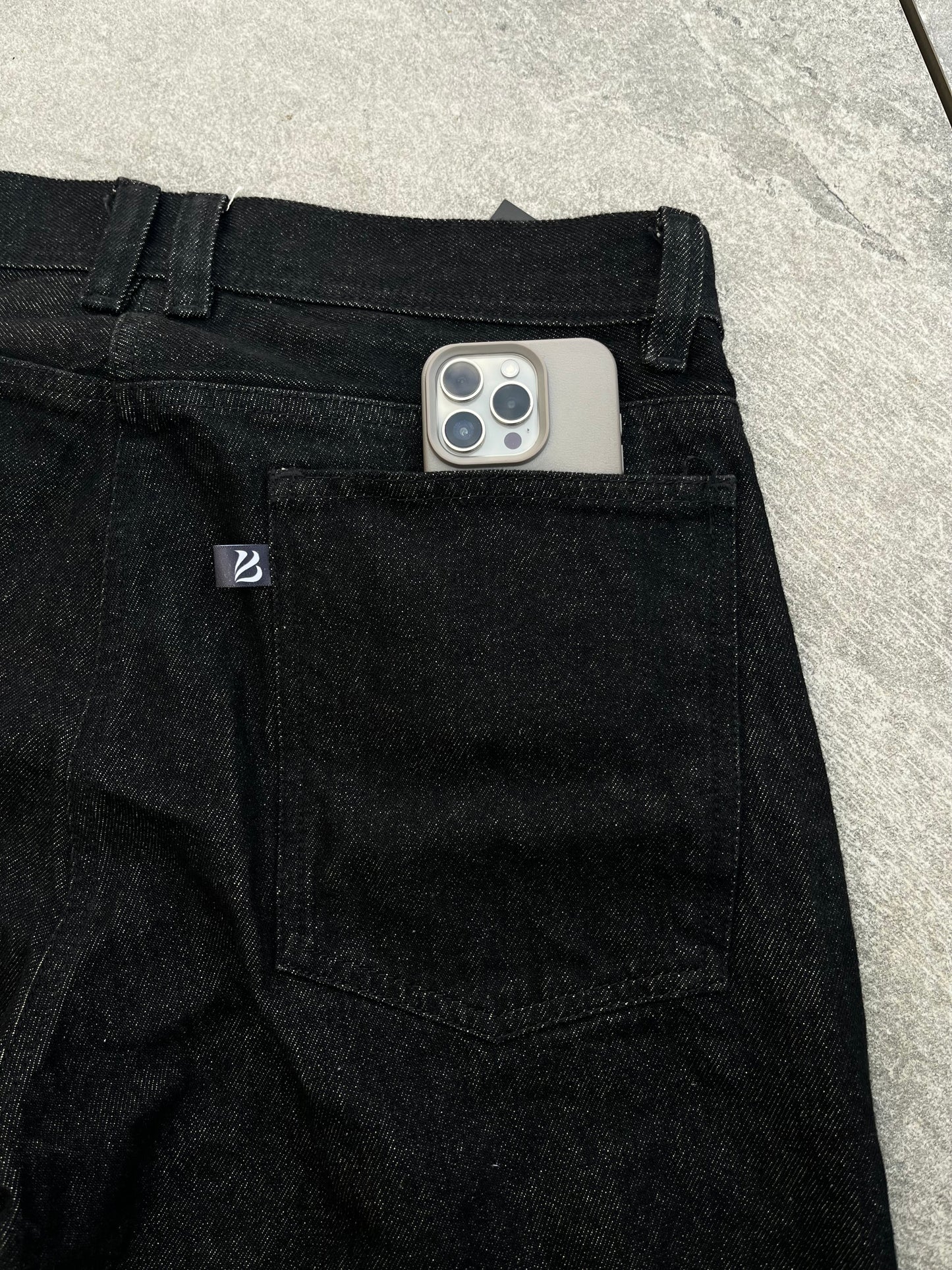 Pantalón Baggy tipo Denim