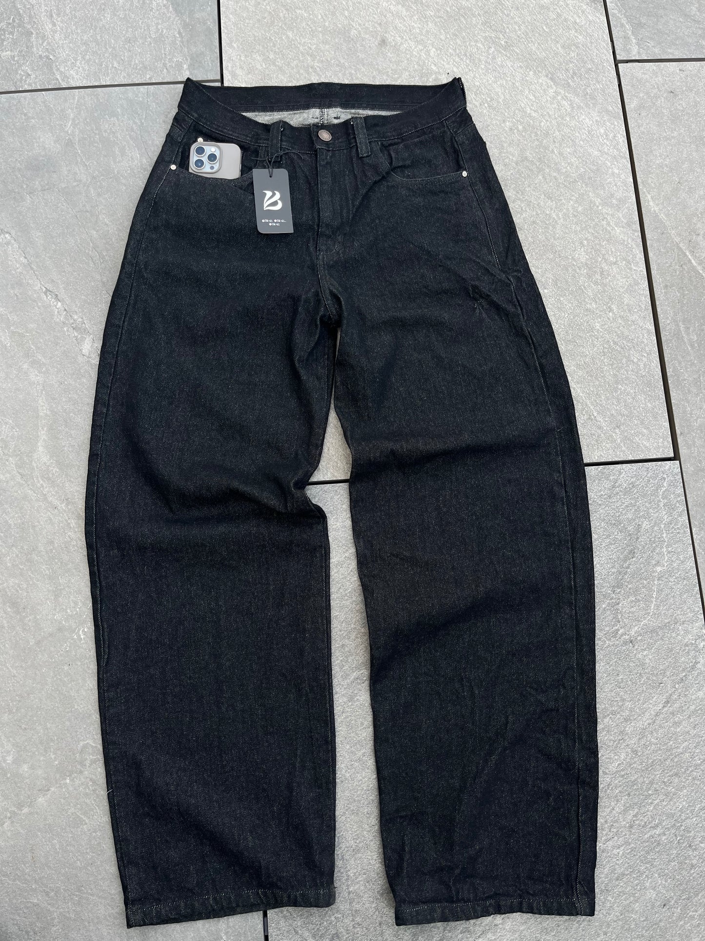 Pantalón Baggy tipo Denim
